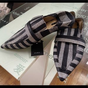 Zara🥰NWT loafers size 40 trendy holiday gift 🎁